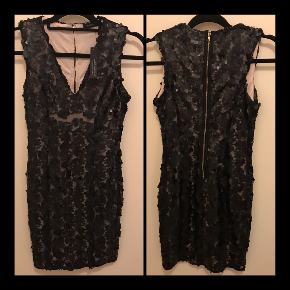 🆕 Miss Avenue Sleeveless Little Black Dress